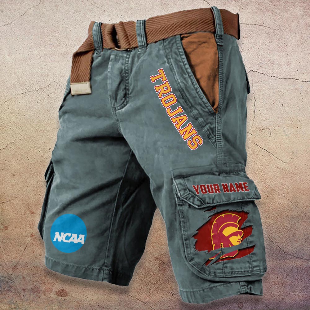 Sportswearmerch USC Trojans NCAA Denim Short For Fan