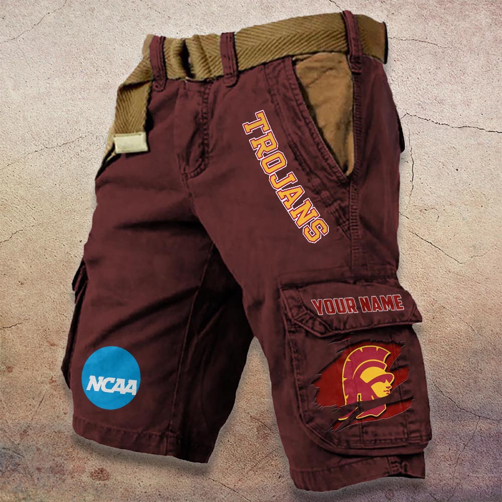 Sportswearmerch USC Trojans NCAA Denim Short For Fan