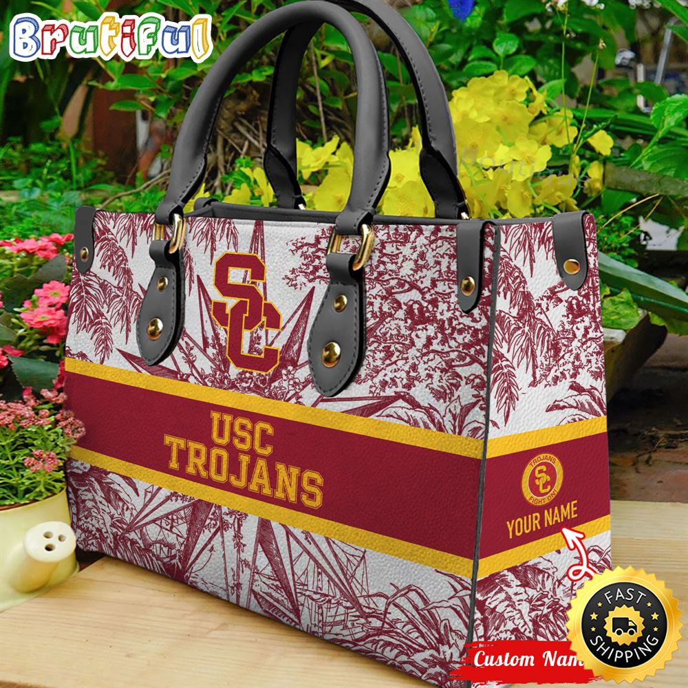 Sportswearmerch USC Trojans NCAA Leather HandBag For Fan