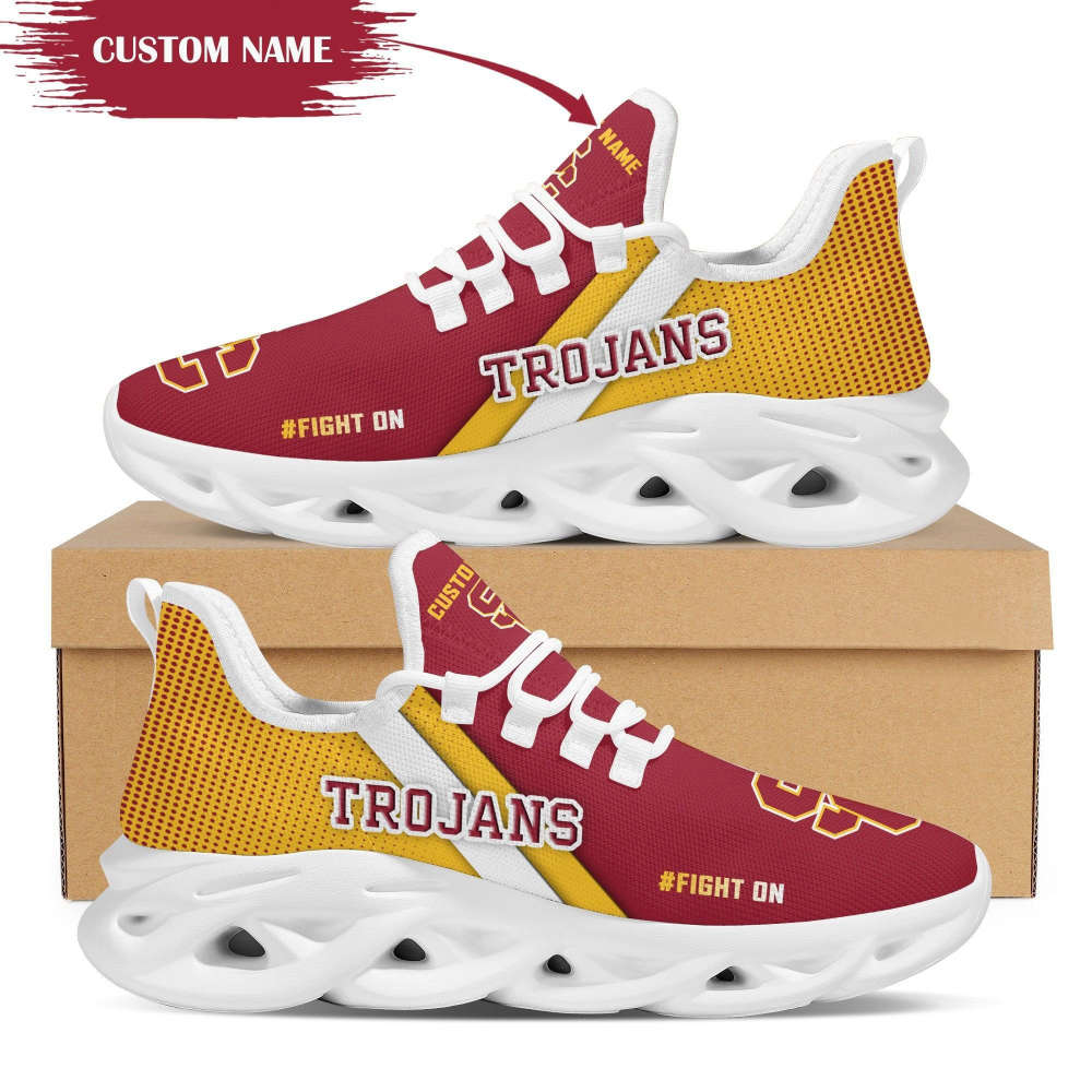 Sportswearmerch Usc Trojans NCAA Max Soul Shoes Sneakers For Men And Women