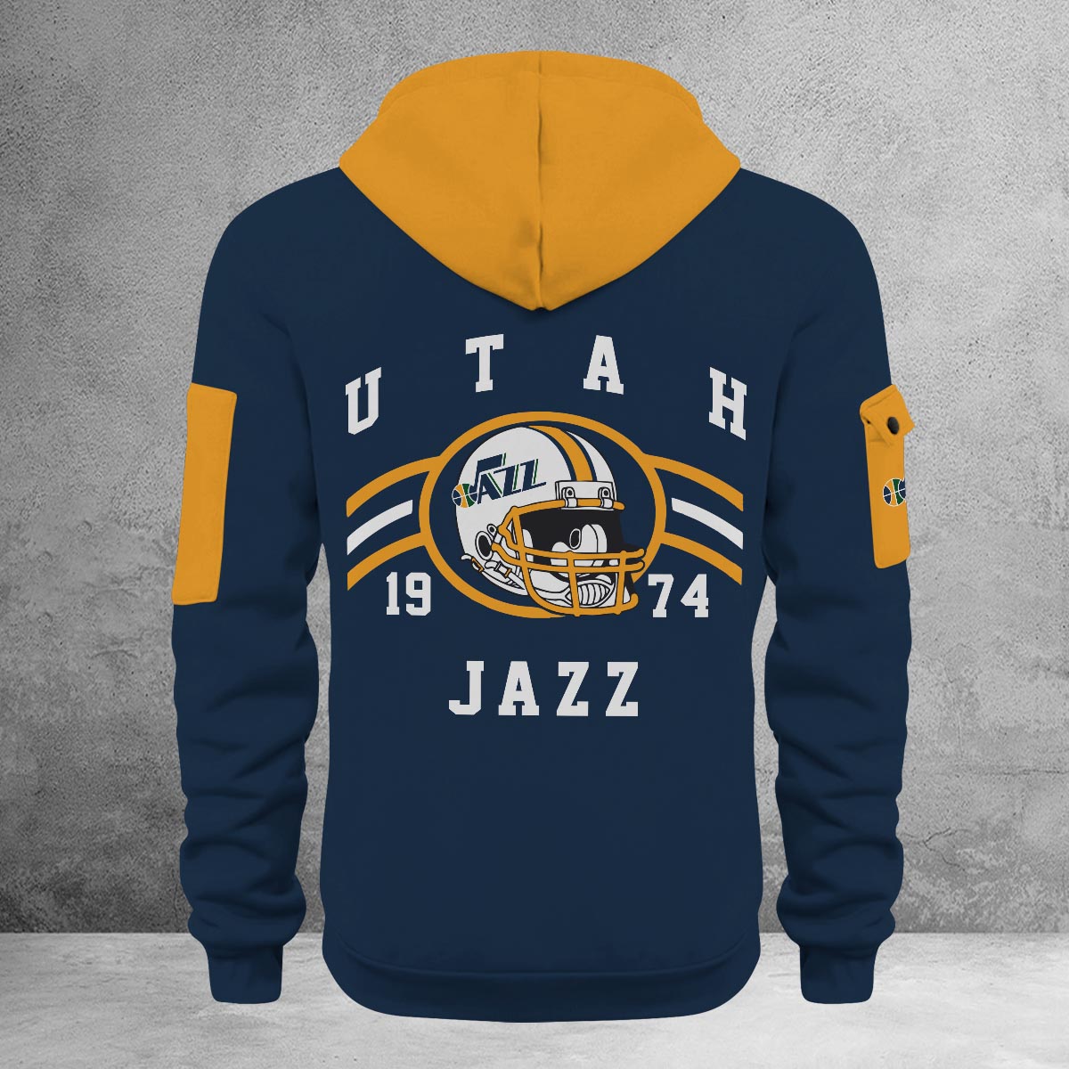 Sportswearmerch Utah Jazz NBA Half Zip Hoodie Personalized For Fan