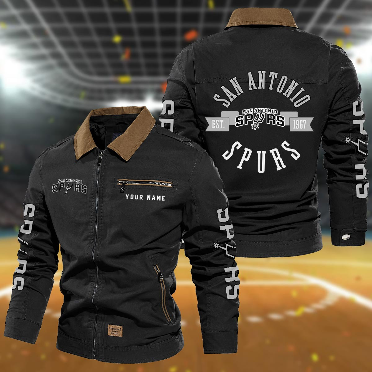 Sportswearmerch Utah Jazz NBA Lapel Jacket For Fan