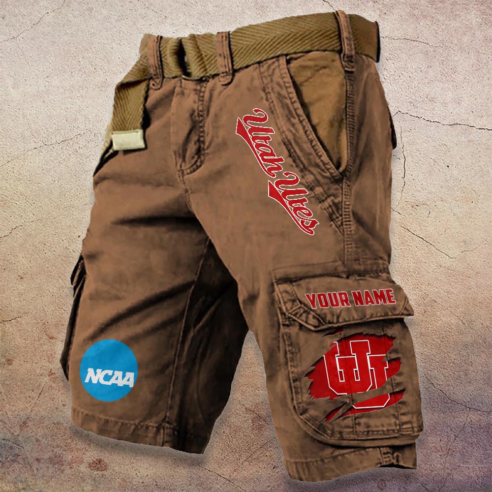 Sportswearmerch Utah Utes NCAA Denim Short For Fan