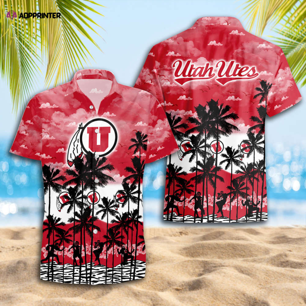 Sportswearmerch Utah Utes NCAA Personalized Hawaiian Shirt For Fan