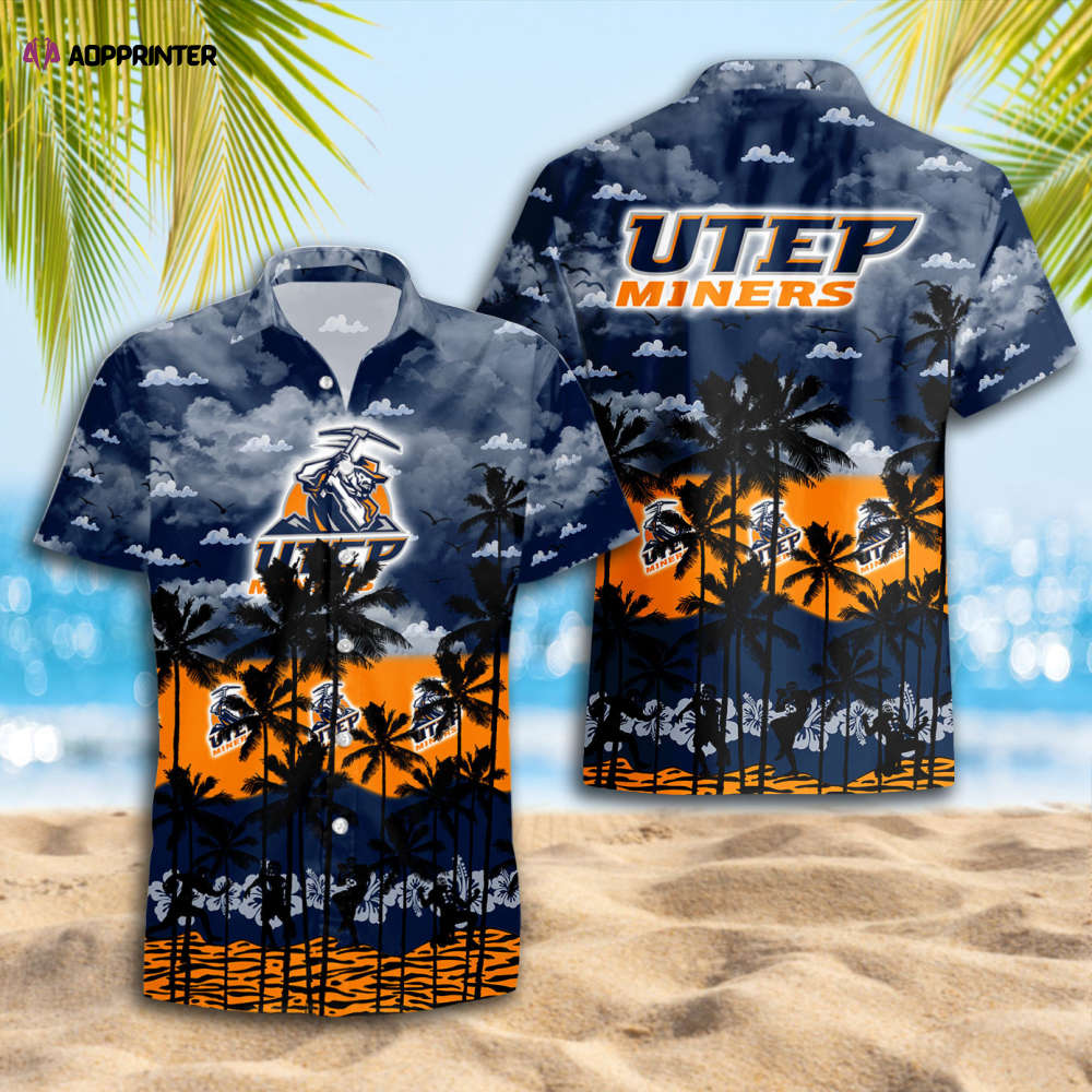 Sportswearmerch UTEP Miners NCAA Personalized Hawaiian Shirt For Fan