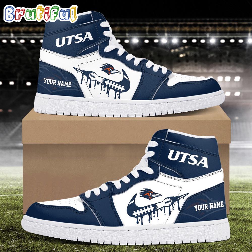 Sportswearmerch UTSA Roadrunners NCAA AJ1 High Sneakers Shoes For Men And Women