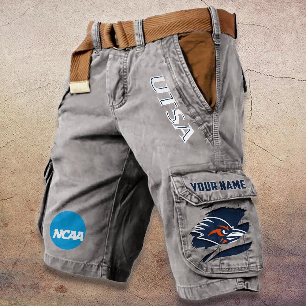 Sportswearmerch UTSA Roadrunners NCAA Denim Short For Fan