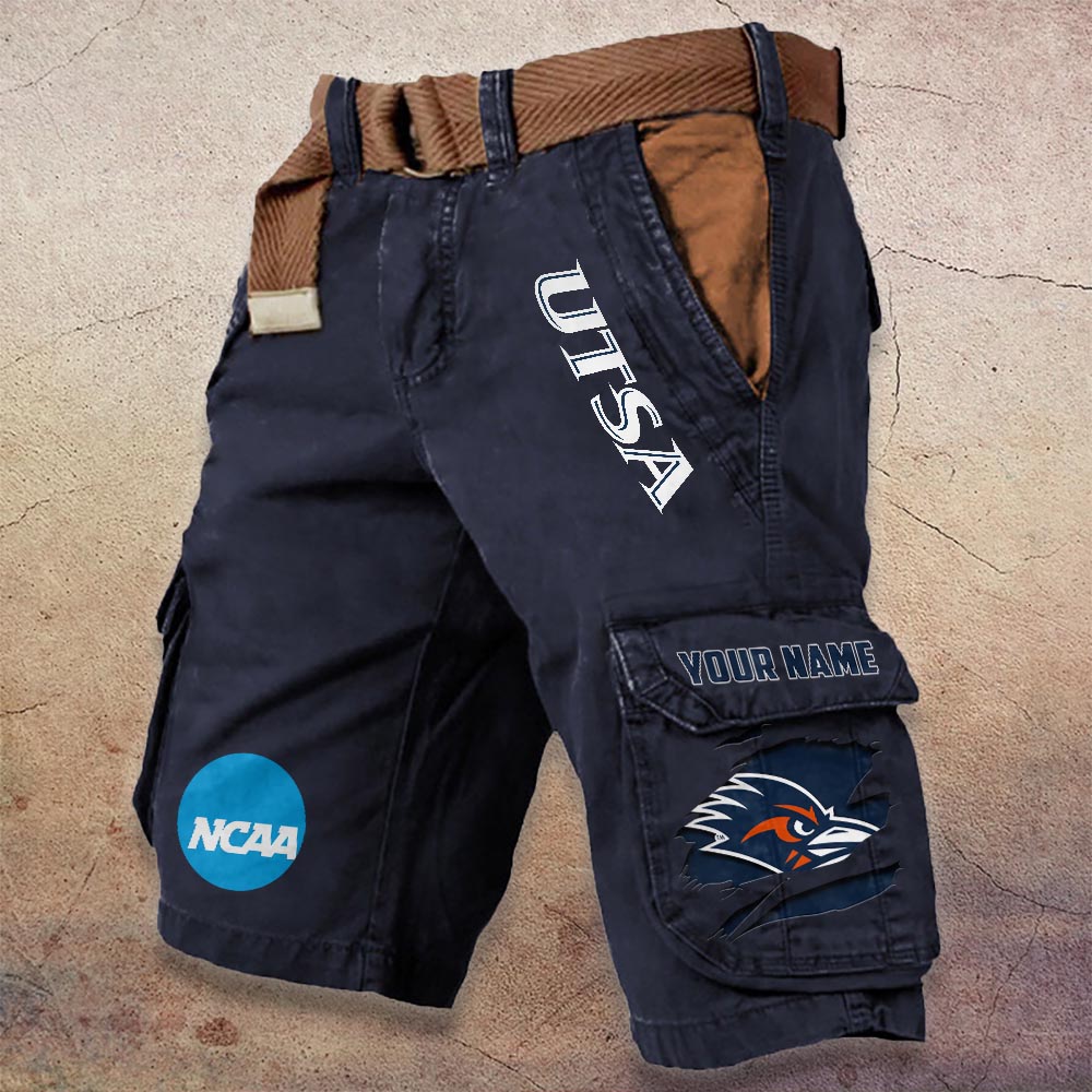 Sportswearmerch UTSA Roadrunners NCAA Denim Short For Fan