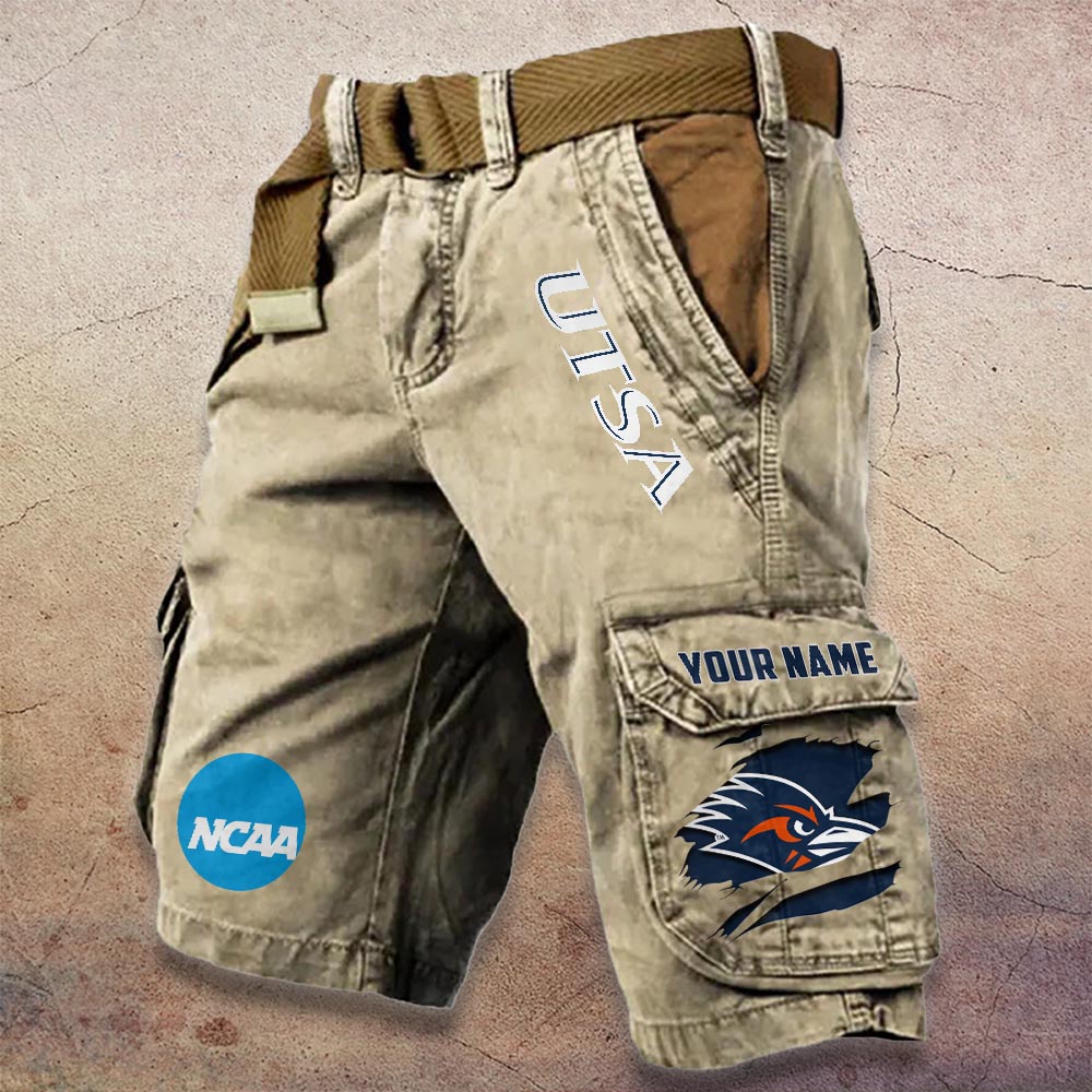 Sportswearmerch UTSA Roadrunners NCAA Denim Short For Fan
