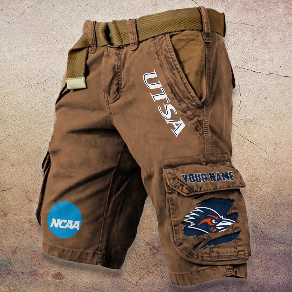 Sportswearmerch UTSA Roadrunners NCAA Denim Short For Fan