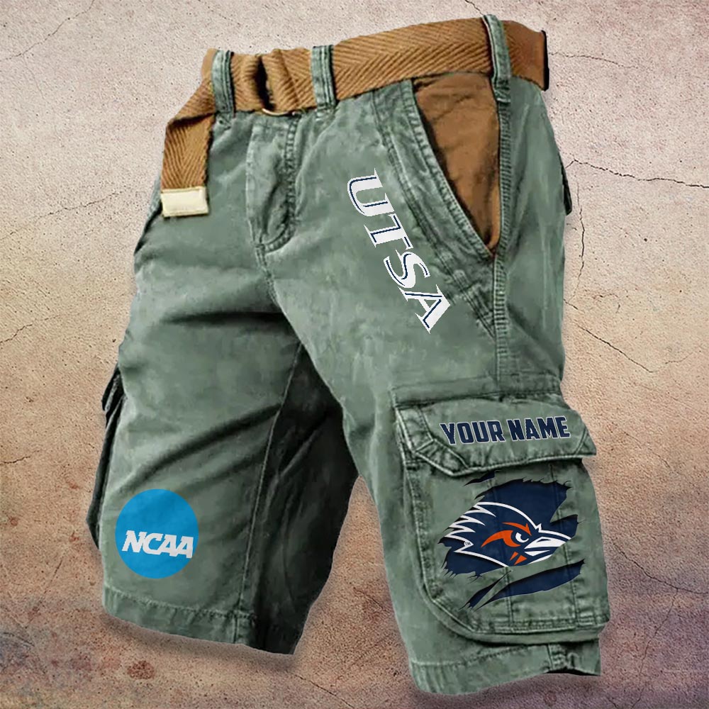 Sportswearmerch UTSA Roadrunners NCAA Denim Short For Fan