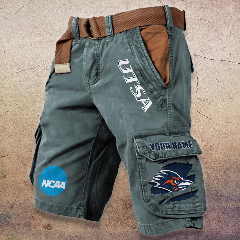 Sportswearmerch UTSA Roadrunners NCAA Denim Short For Fan