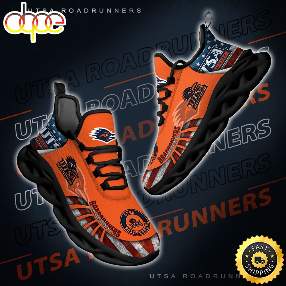 Sportswearmerch UTSA Roadrunners NCAA Max Soul Shoes Sneakers For Men And Women