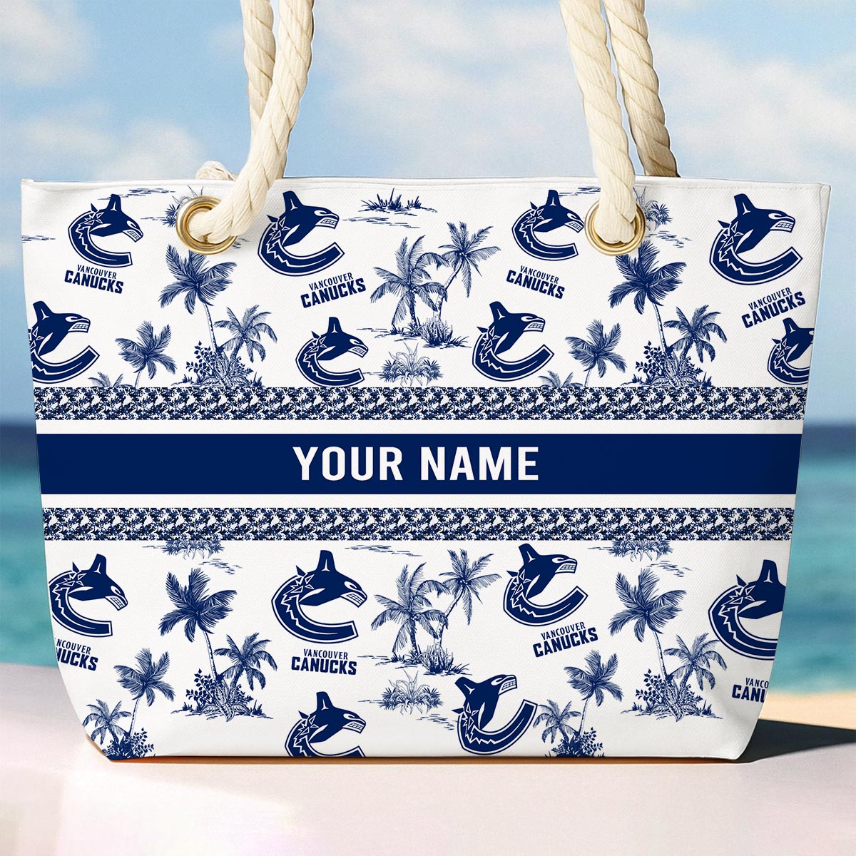 Sportswearmerch Vancouver Canucks NHL Beach Bag For Fan