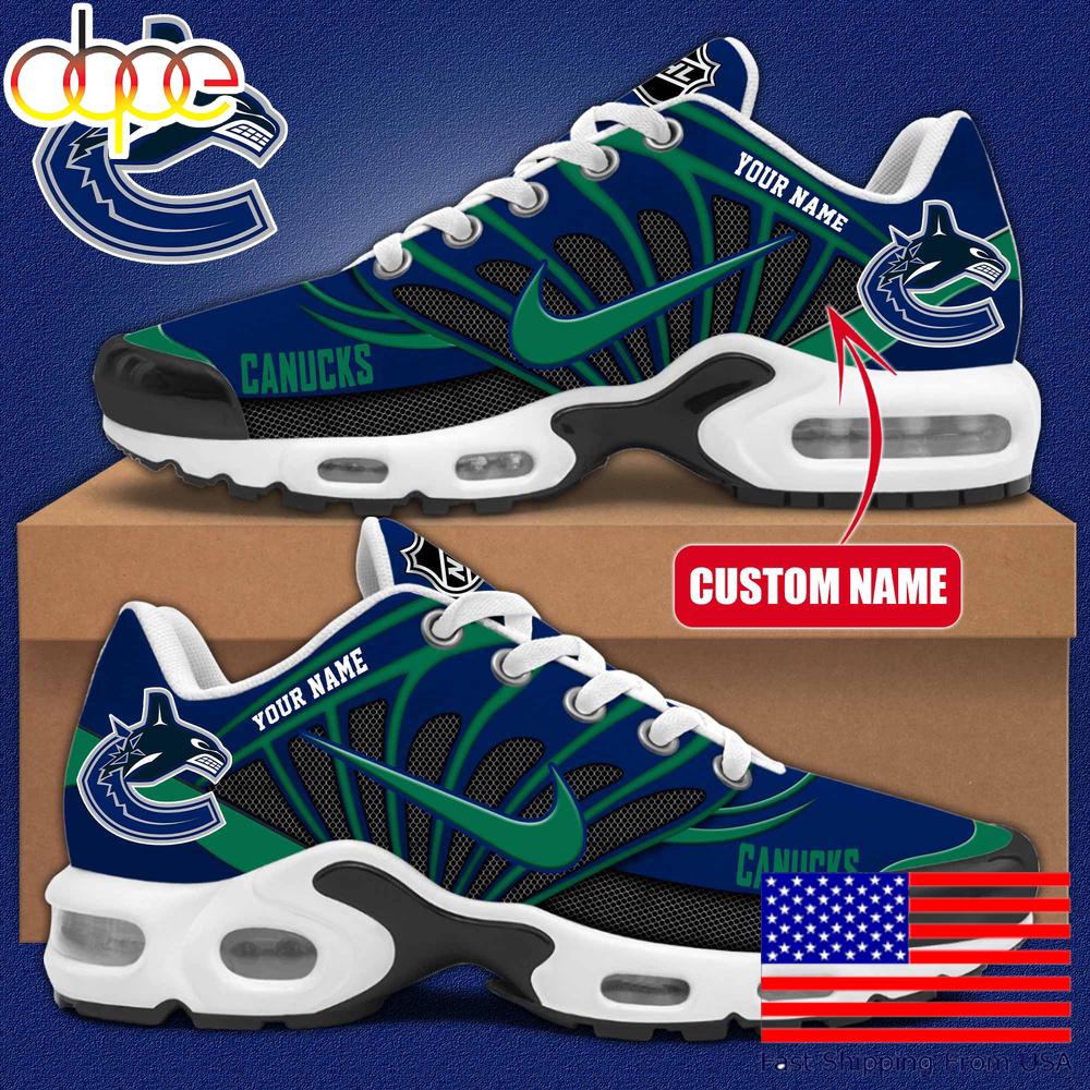 Sportswearmerch Vancouver Canucks NHL Max Soul Shoes Sneakers For Men And Women