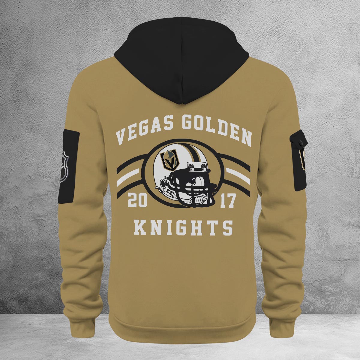 Sportswearmerch Vegas Golden Knights NHL Half Zip Hoodie Personalized For Fan