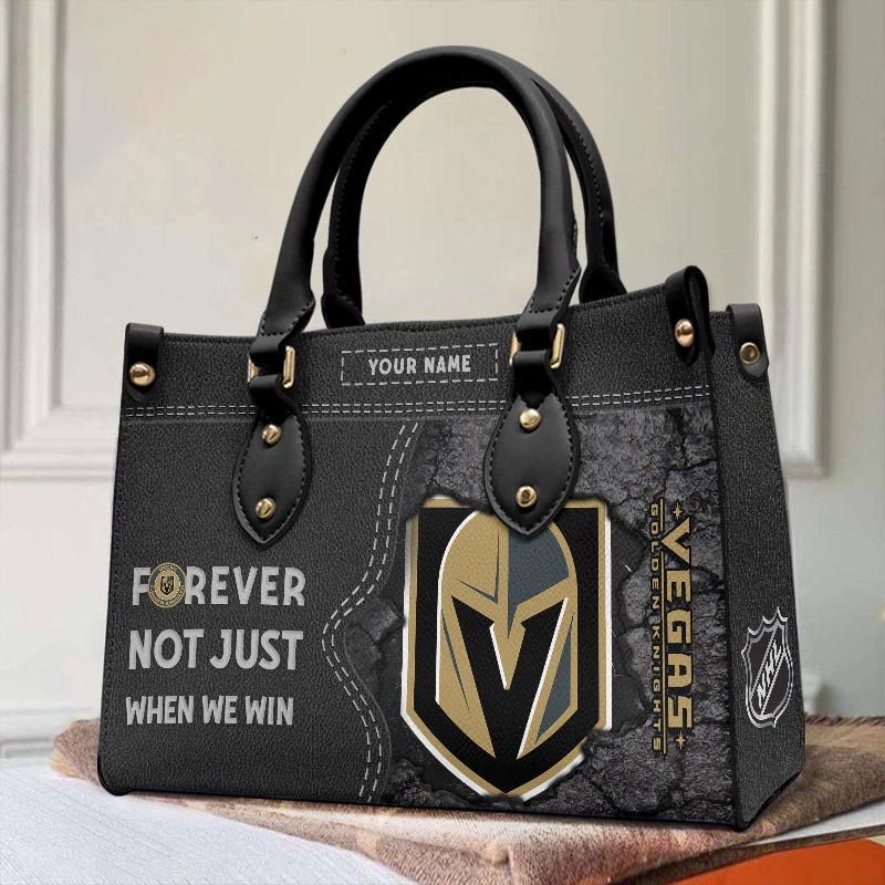 Sportswearmerch Vegas Golden Knights NHL Leather Handbag For Fan