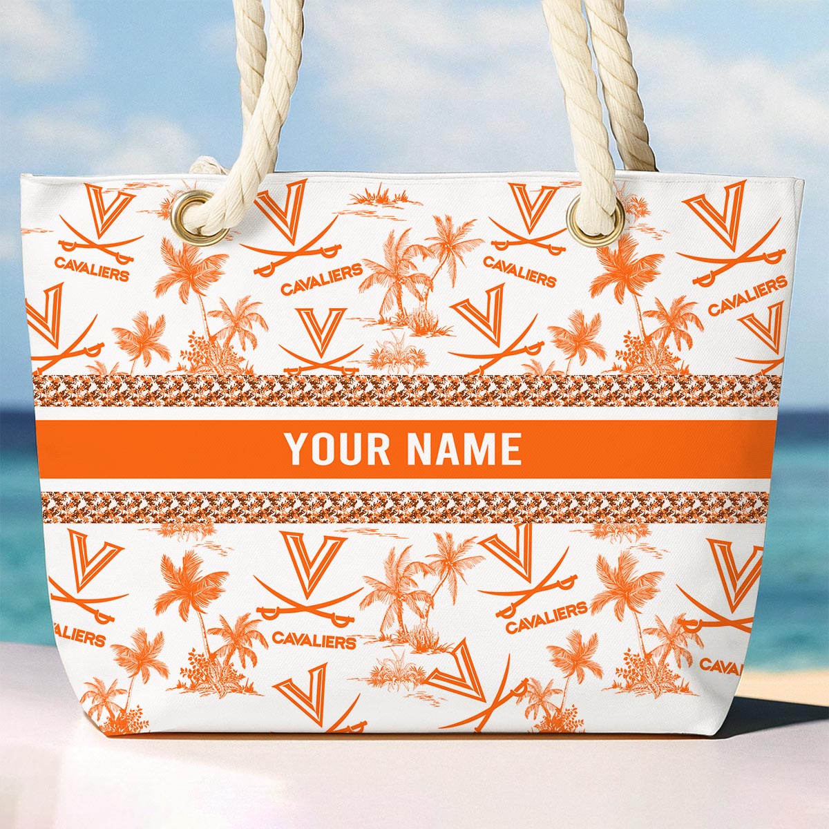 Sportswearmerch Virginia Cavaliers NCAA Beach Bag For Fan