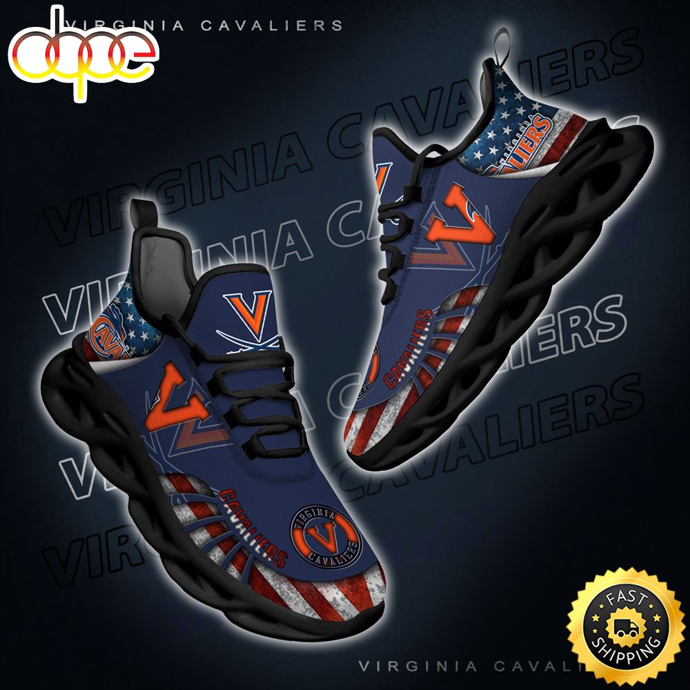 Sportswearmerch Virginia Cavaliers NCAA Max Soul Shoes Sneakers For Men And Women