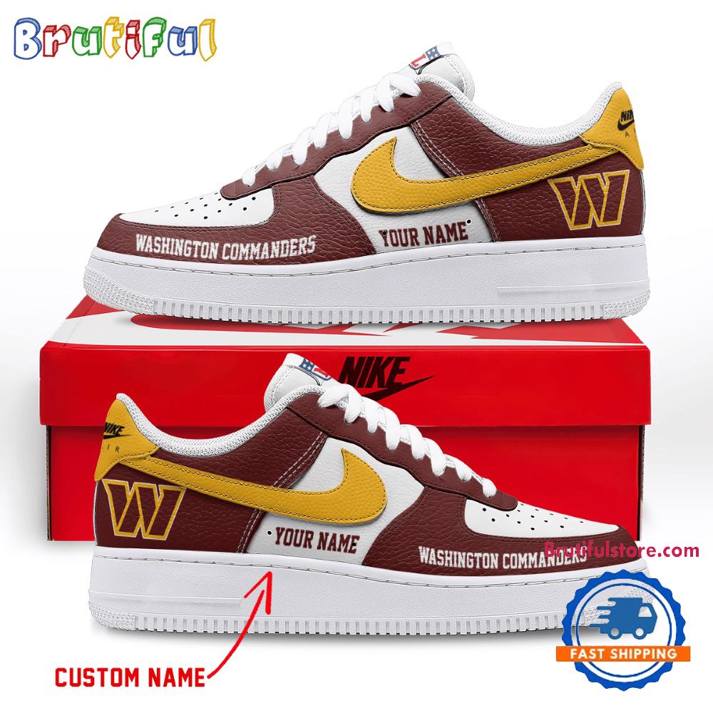 Sportswearmerch Washington Commanders NFL Air Low-Top Shoes For Men And Women