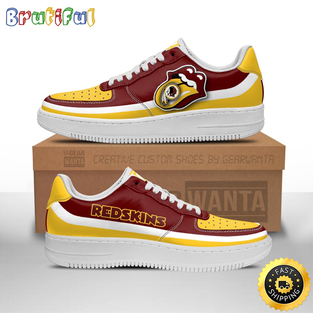 Sportswearmerch Washington Commanders NFL Air Low-Top Sneakers Shoes For Men And Women