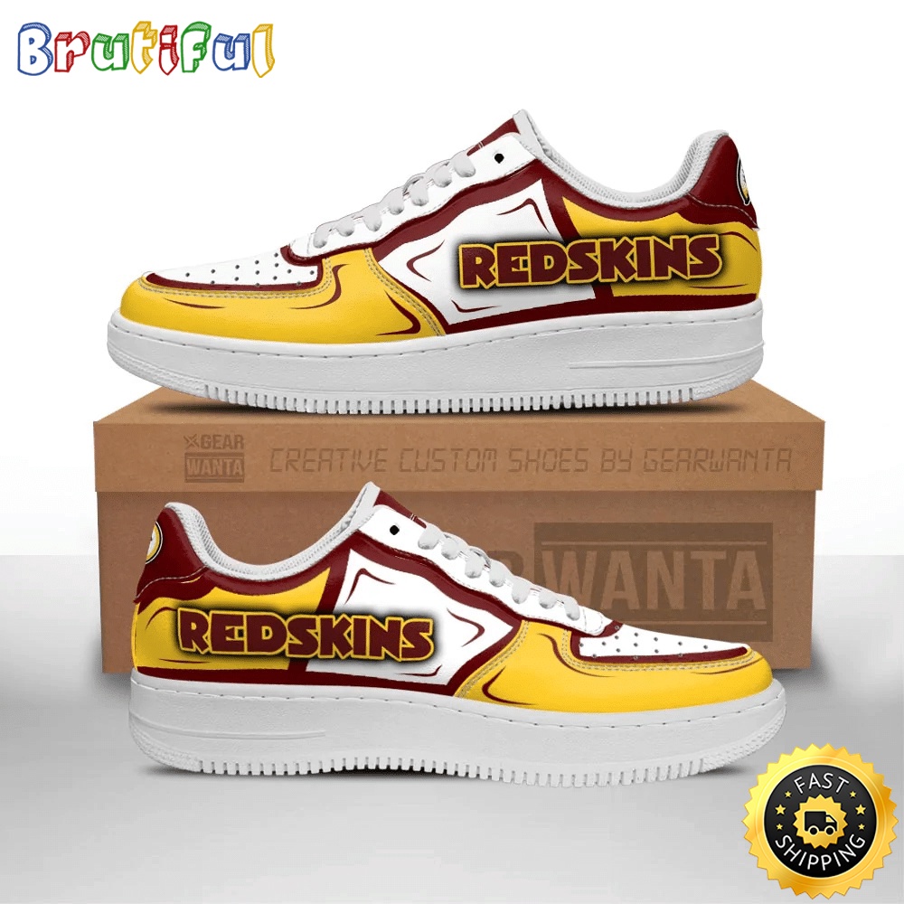 Sportswearmerch Washington Commanders NFL Air Low-Top Sneakers Shoes For Men And Women