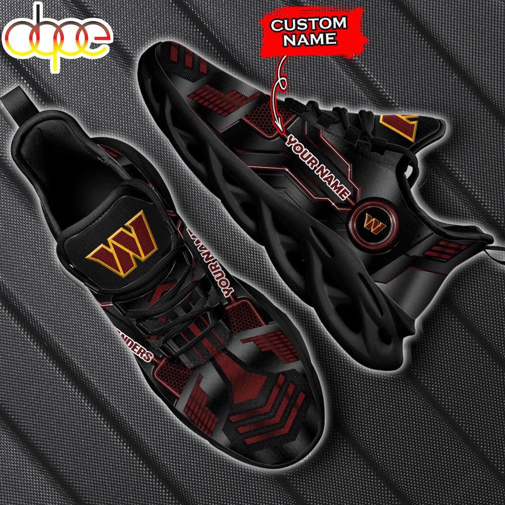 Sportswearmerch Washington Commanders NFL Max Soul Shoes Sneakers For Men And Women