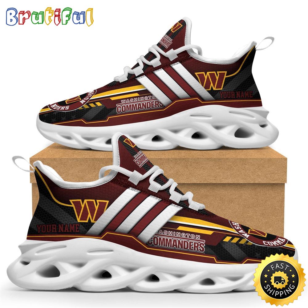 Sportswearmerch Washington Commanders NFL Sneaker Max Soul Shoes For Fan