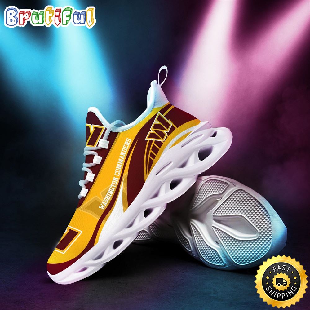 Sportswearmerch Washington Commanders NFL Sneaker Max Soul Shoes Hot Special Gift For Fans For Fan