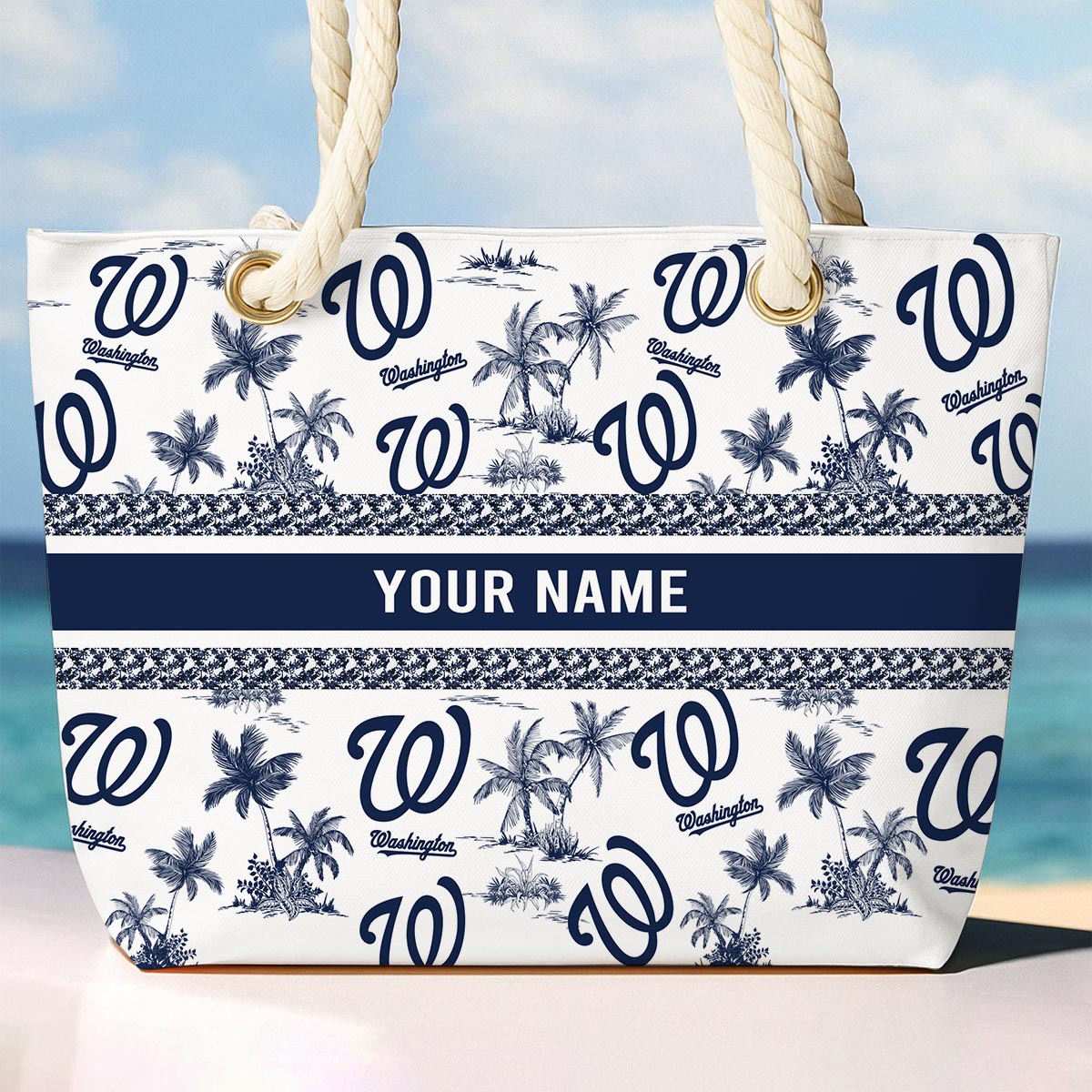 Sportswearmerch Washington Nationals MLB Beach Bag For Fan
