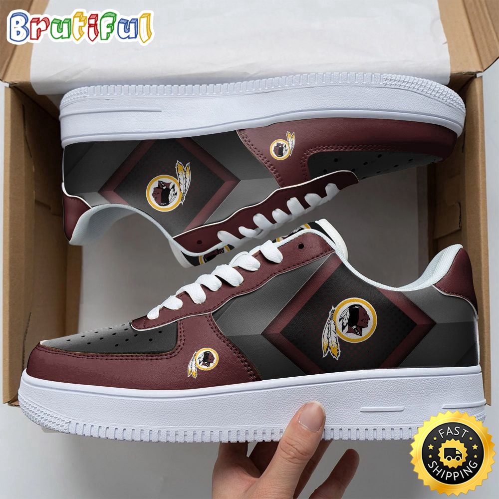 Sportswearmerch Washington Redskins NFL Air Low-Top Sneakers Shoes For Men And Women