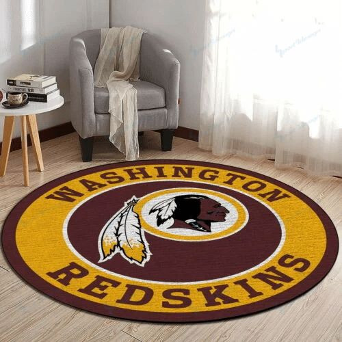 Sportswearmerch Washington Redskins NFL Round Rug For Fan