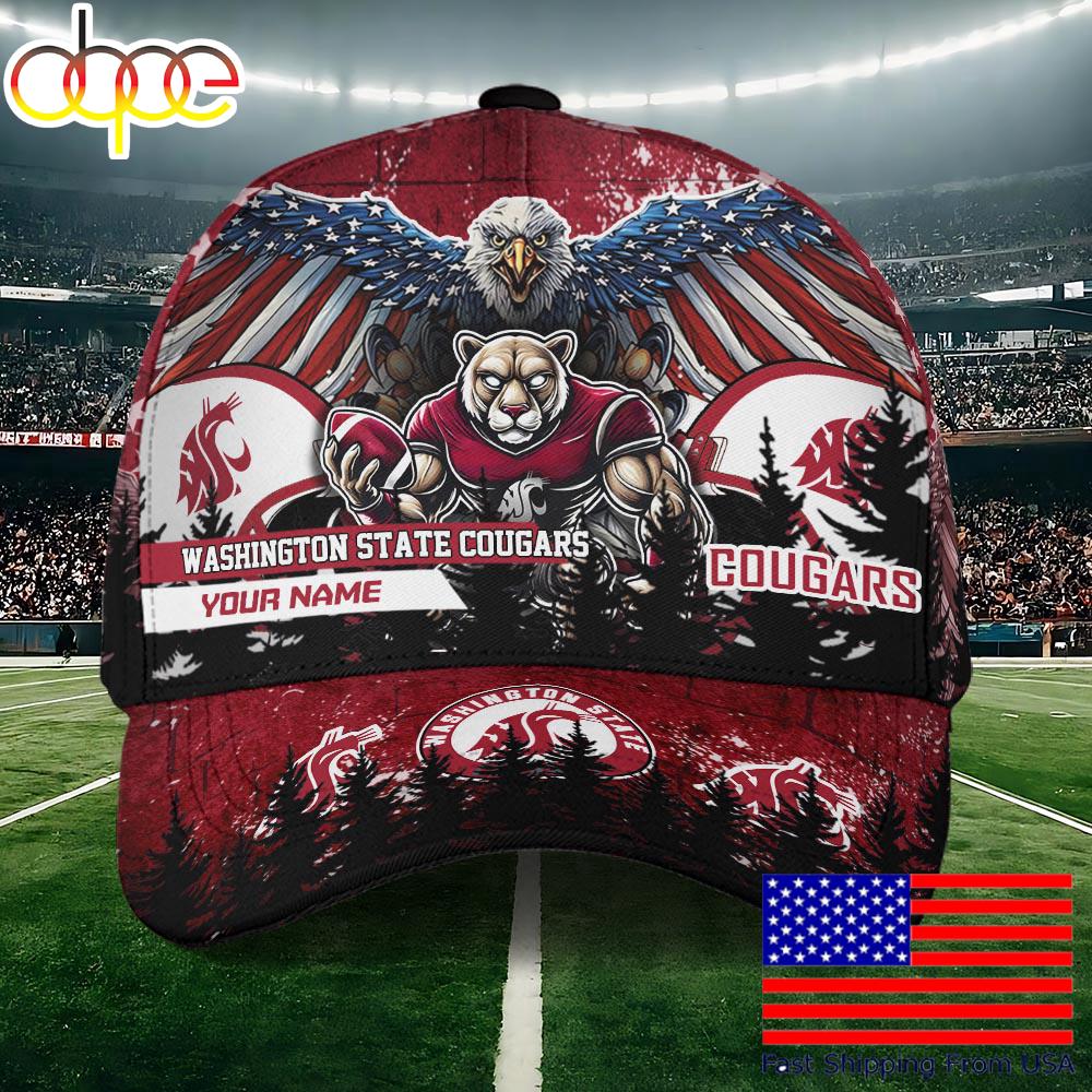 Sportswearmerch Washington State Cougars NCAA Classic Cap For Fan