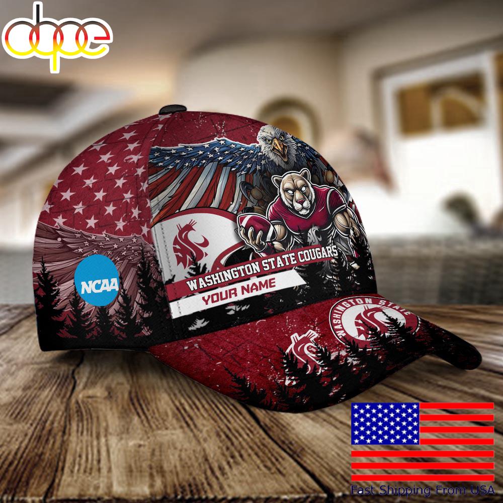 Sportswearmerch Washington State Cougars NCAA Classic Cap For Fan