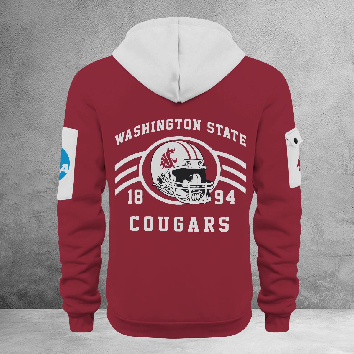 Sportswearmerch Washington State Cougars NCAA Half Zip Hoodie Personalized For Fan