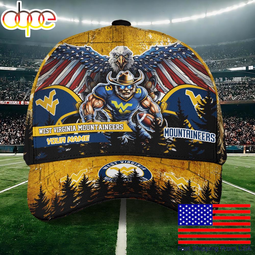 Sportswearmerch West Virginia Mountaineers NCAA Classic Cap For Fan