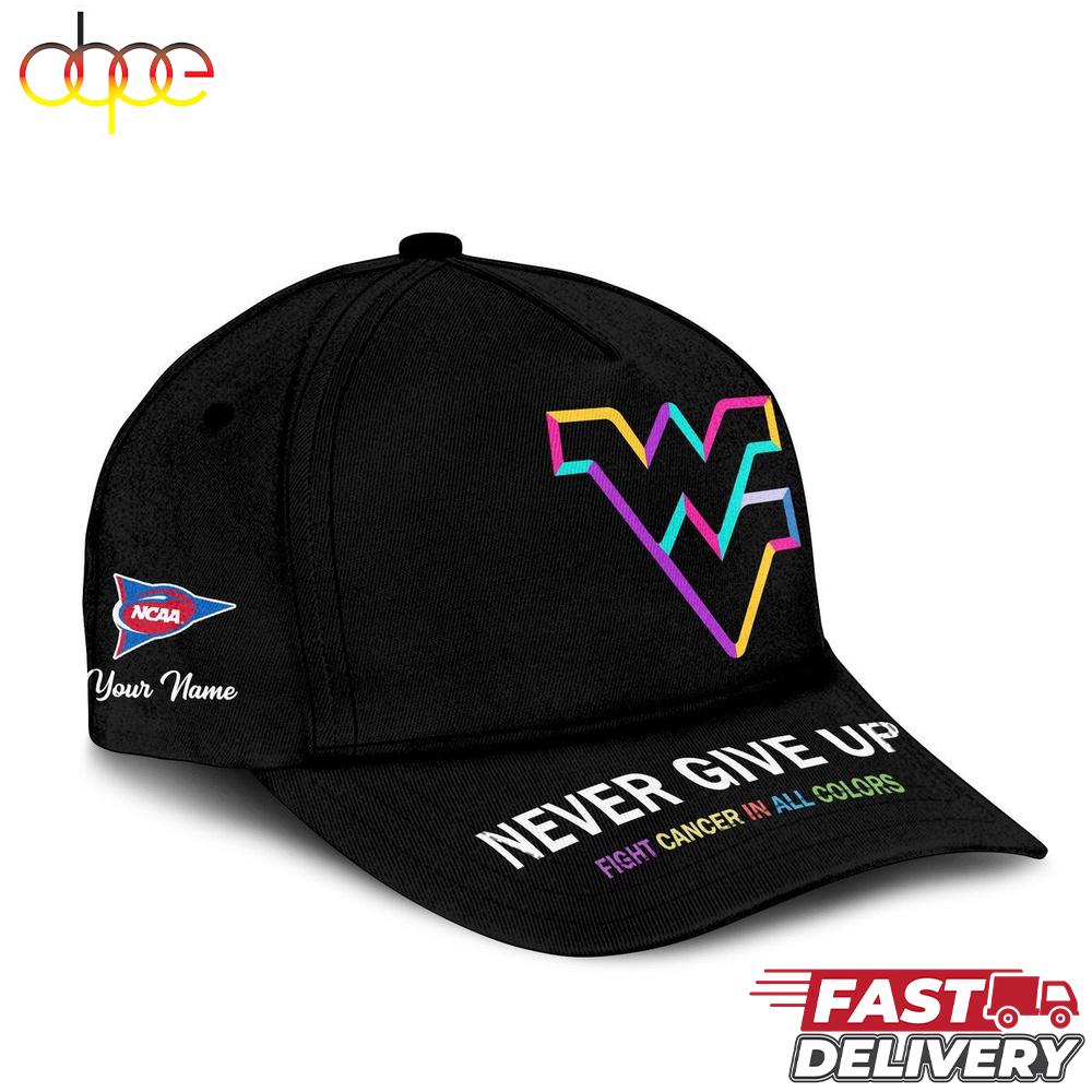 Sportswearmerch West Virginia Mountaineers NCAA Fight Cancer In Classic Cap For Fan