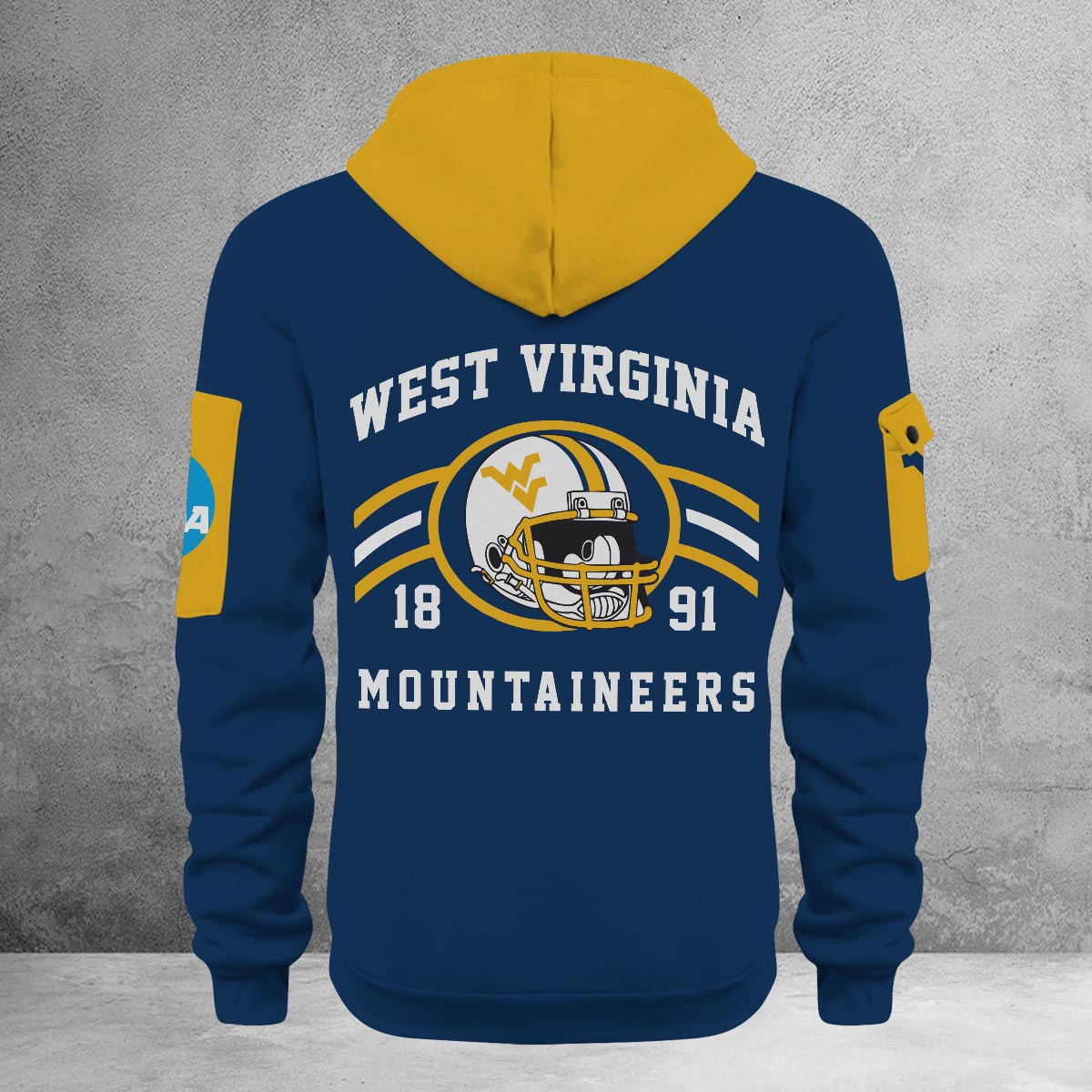Sportswearmerch West Virginia Mountaineers NCAA Half Zip Hoodie Personalized For Fan