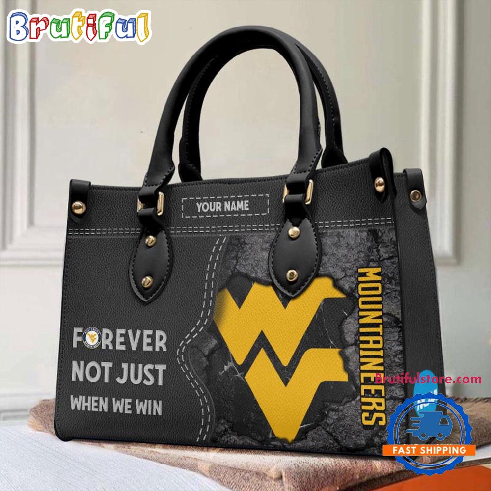 Sportswearmerch West Virginia Mountaineers NCAA Leather Hand Bag For Fan