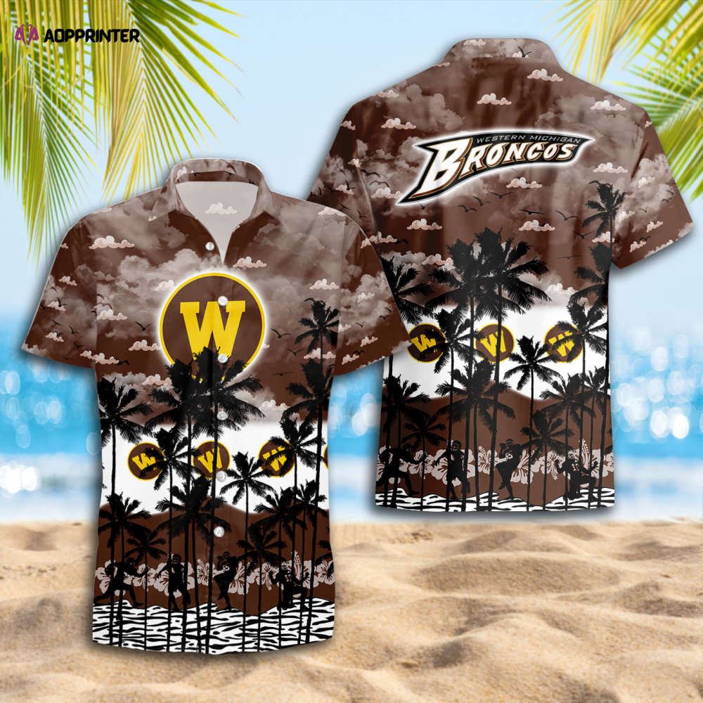 Sportswearmerch Western Michigan Broncos NCAA Personalized Hawaiian Shirt For Fan