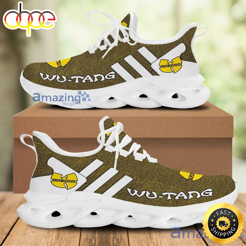 Sportswearmerch White Striped Wu-Tang Clan Music Hip Hop Rock Band Chunky Running Sneakers Max Soul Shoes Sneakers For Men And Women