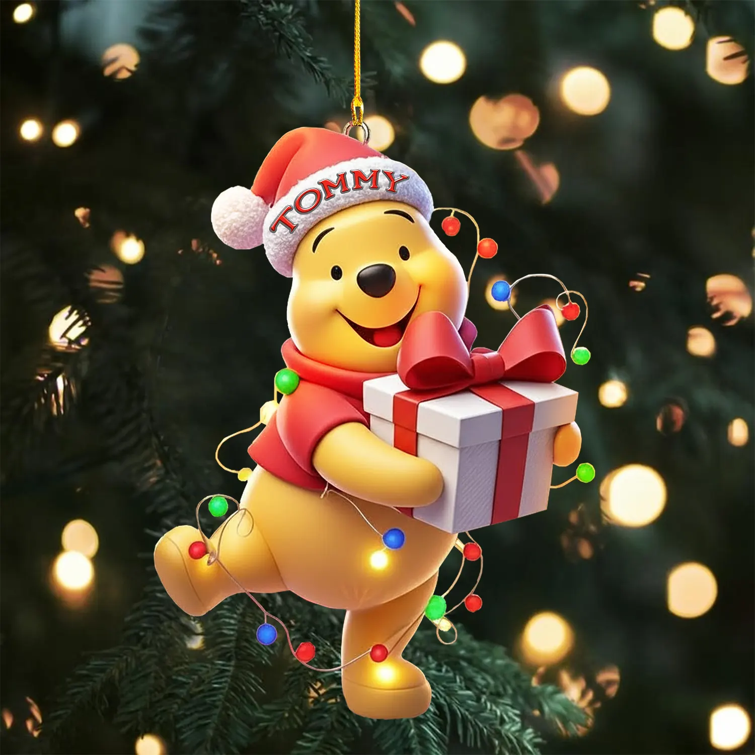 Sportswearmerch Winnie The Pooh Personalized Acrylic Ornament Gift For Fans