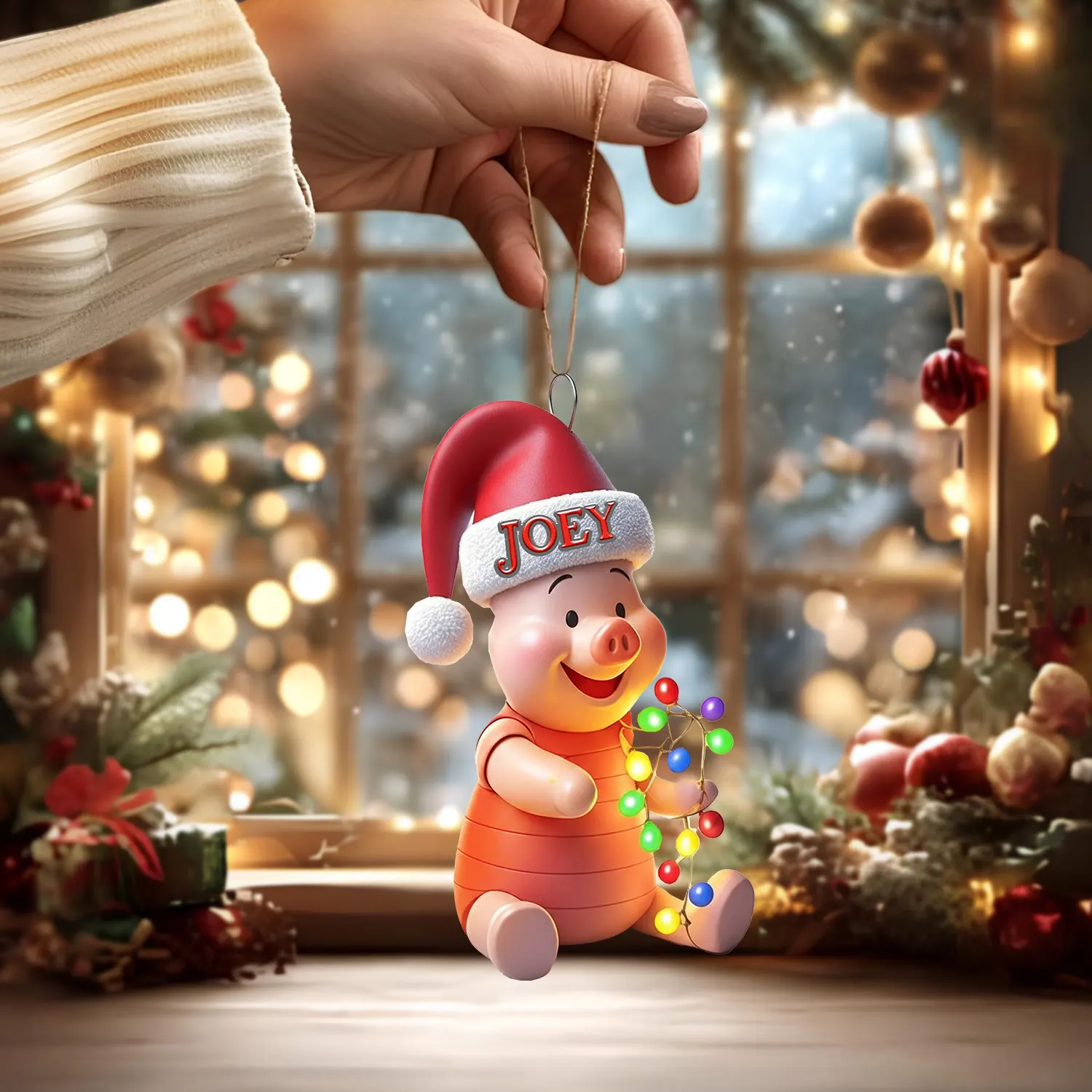 Sportswearmerch Winnie The Pooh Personalized Acrylic Ornament Gift For Fans