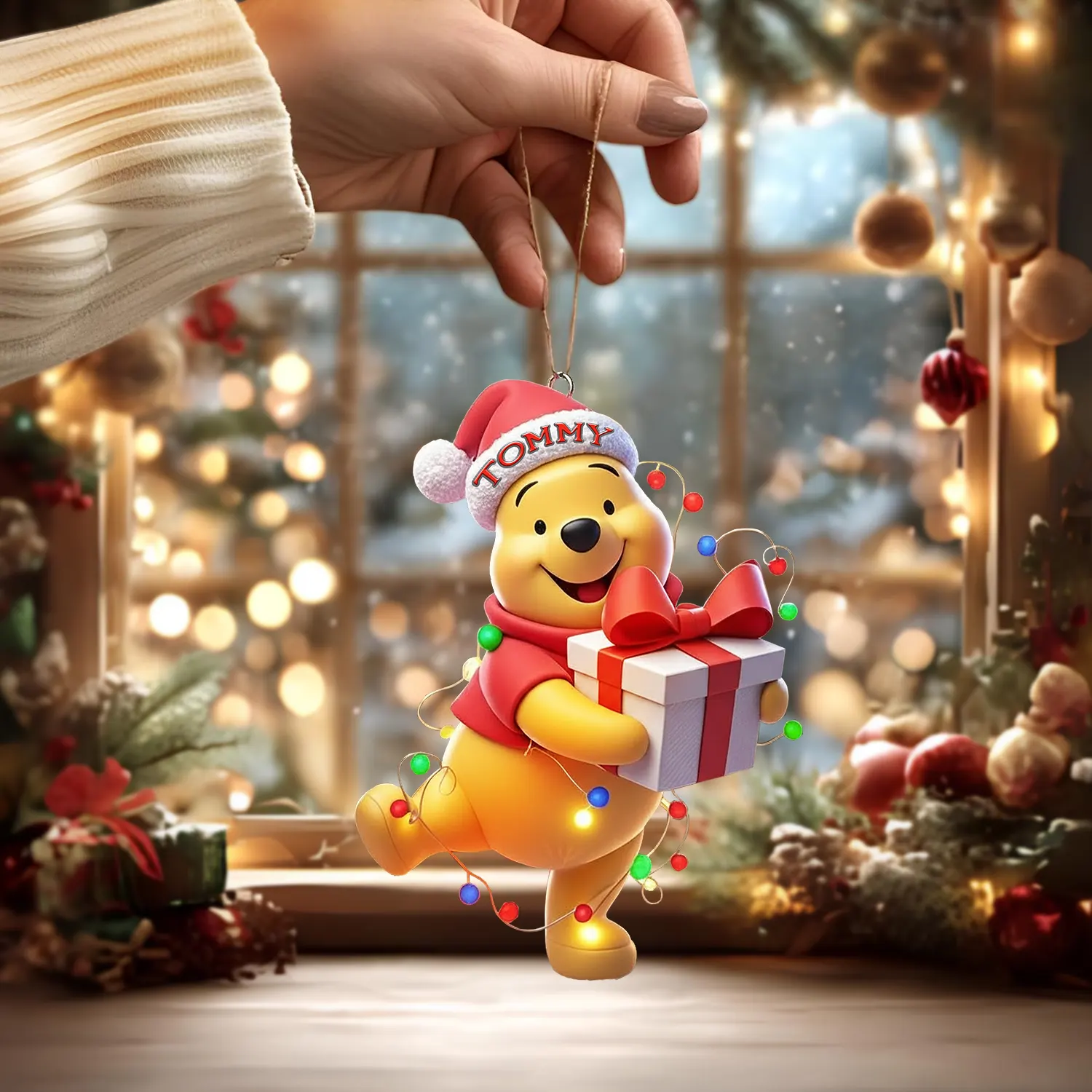 Sportswearmerch Winnie The Pooh Personalized Acrylic Ornament Gift For Fans