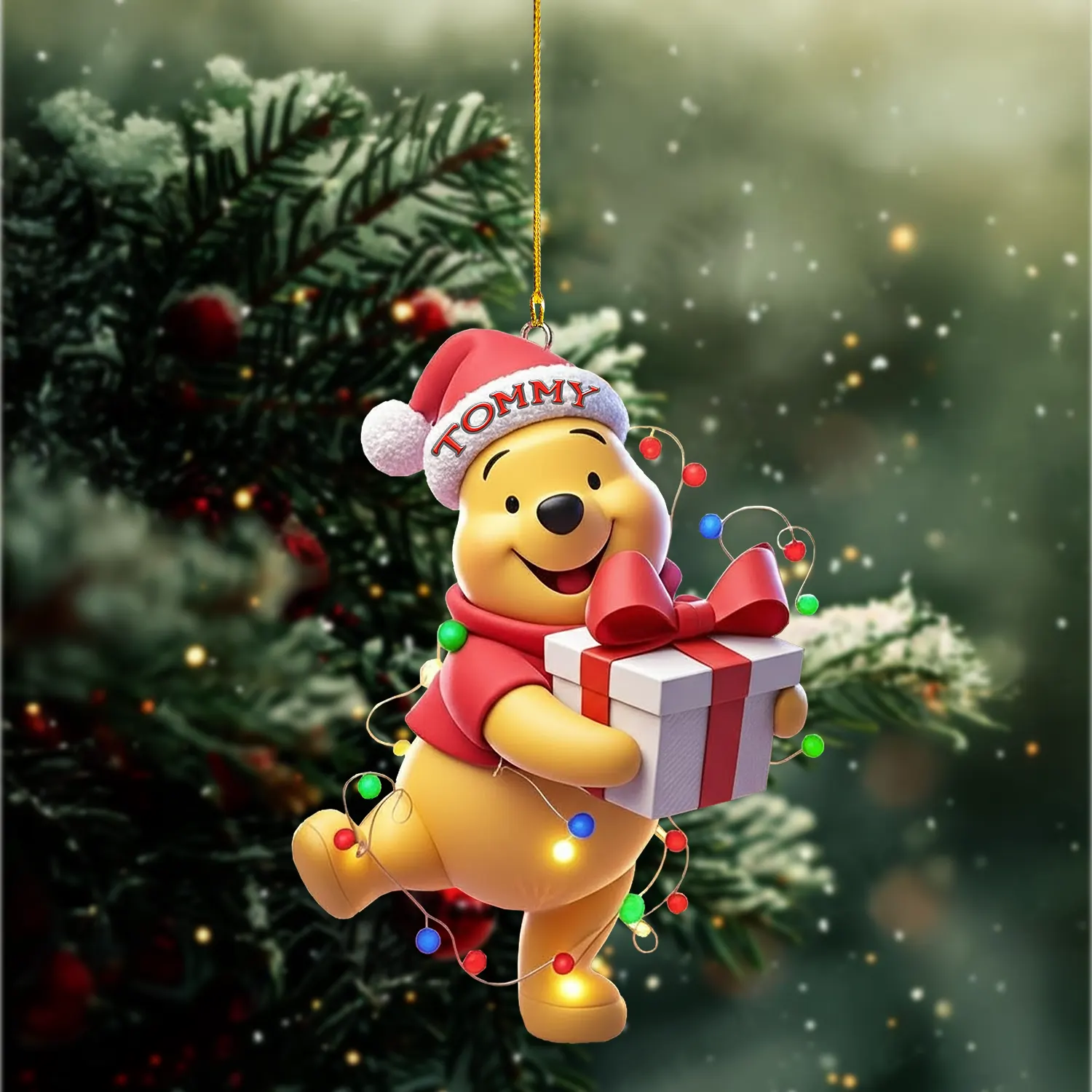 Sportswearmerch Winnie The Pooh Personalized Acrylic Ornament Gift For Fans