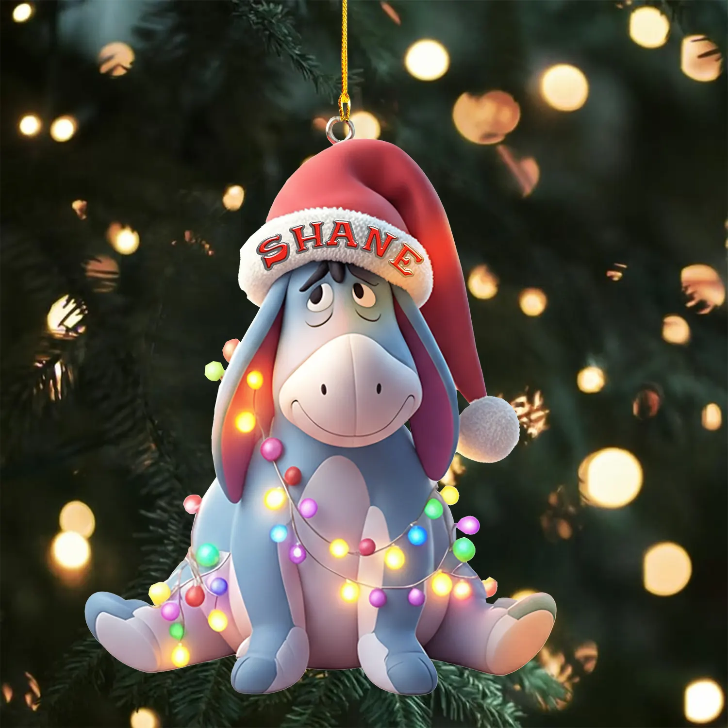 Sportswearmerch Winnie The Pooh Personalized Acrylic Ornament Gift For Fans