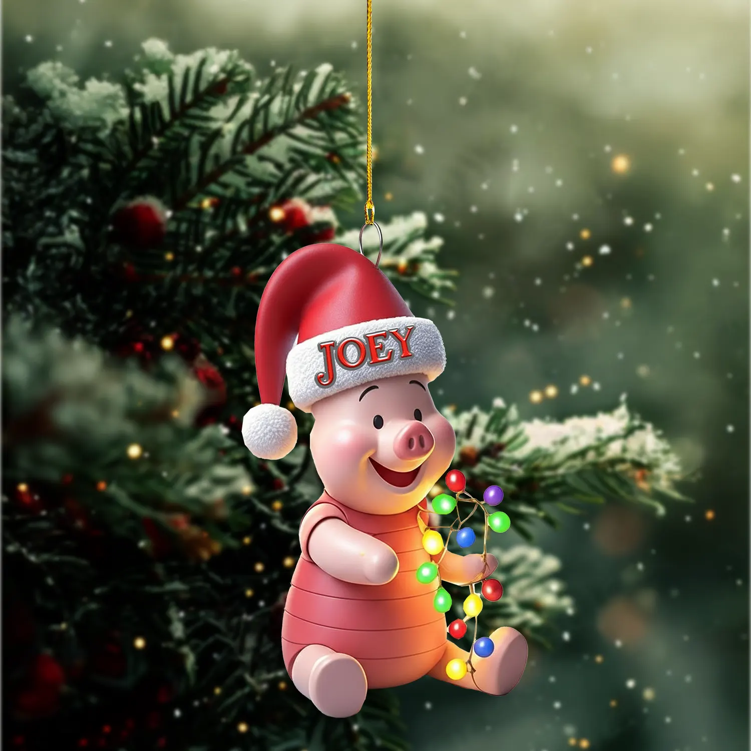 Sportswearmerch Winnie The Pooh Personalized Acrylic Ornament Gift For Fans