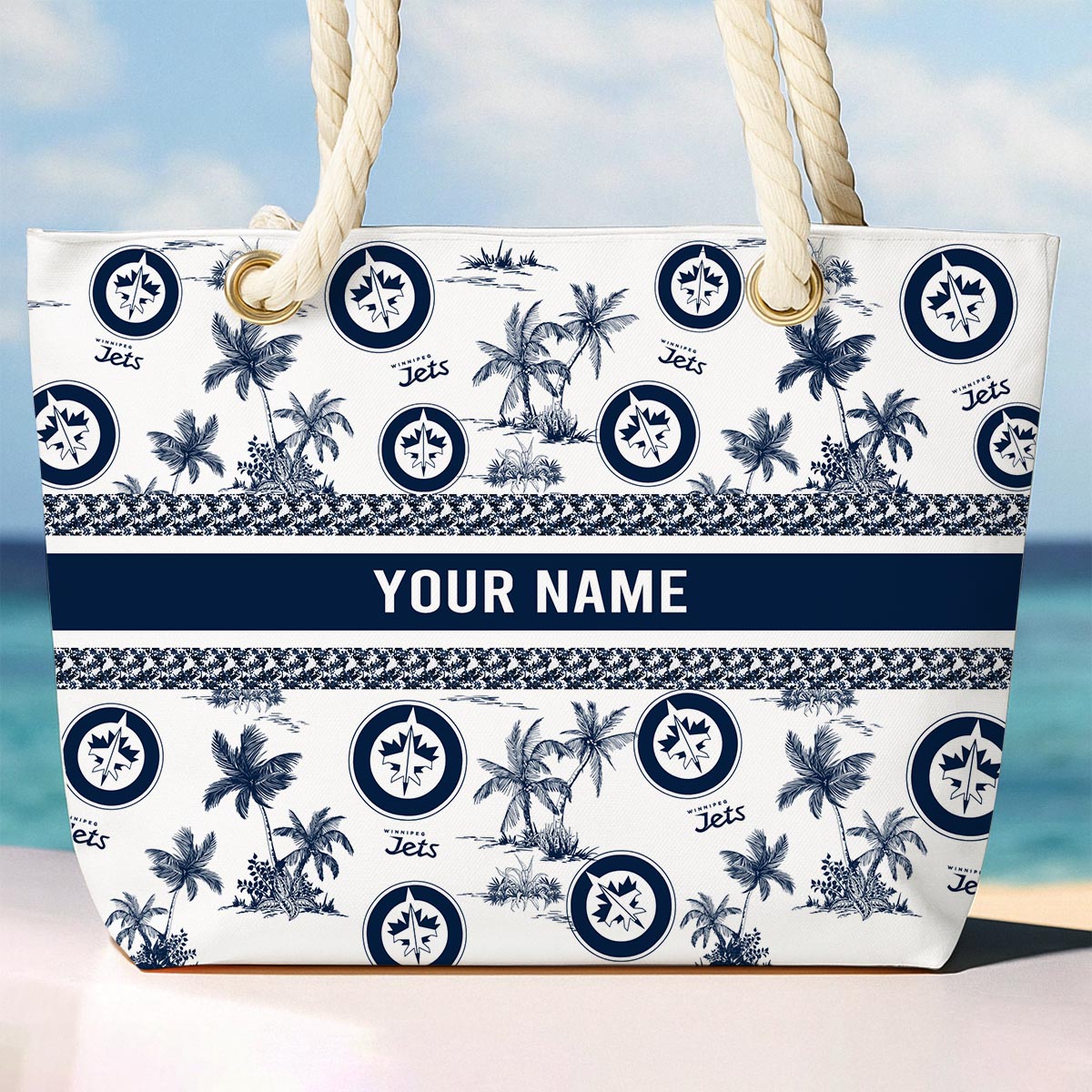 Sportswearmerch Winnipeg Jets NHL Beach Bag For Fan