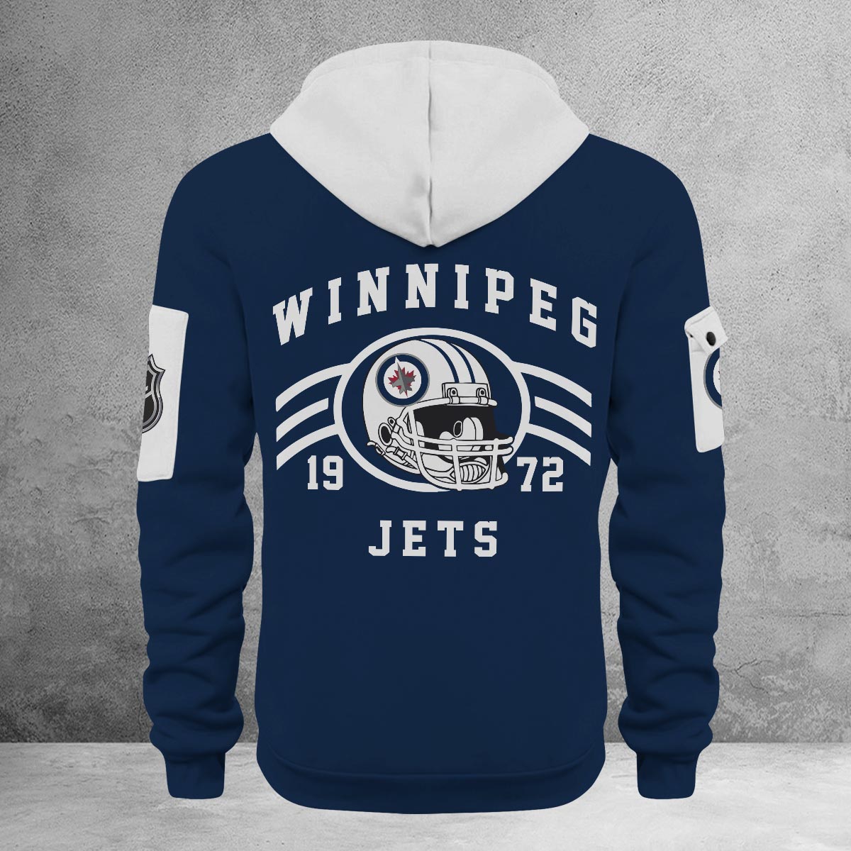 Sportswearmerch Winnipeg Jets NHL Half Zip Hoodie Personalized For Fan