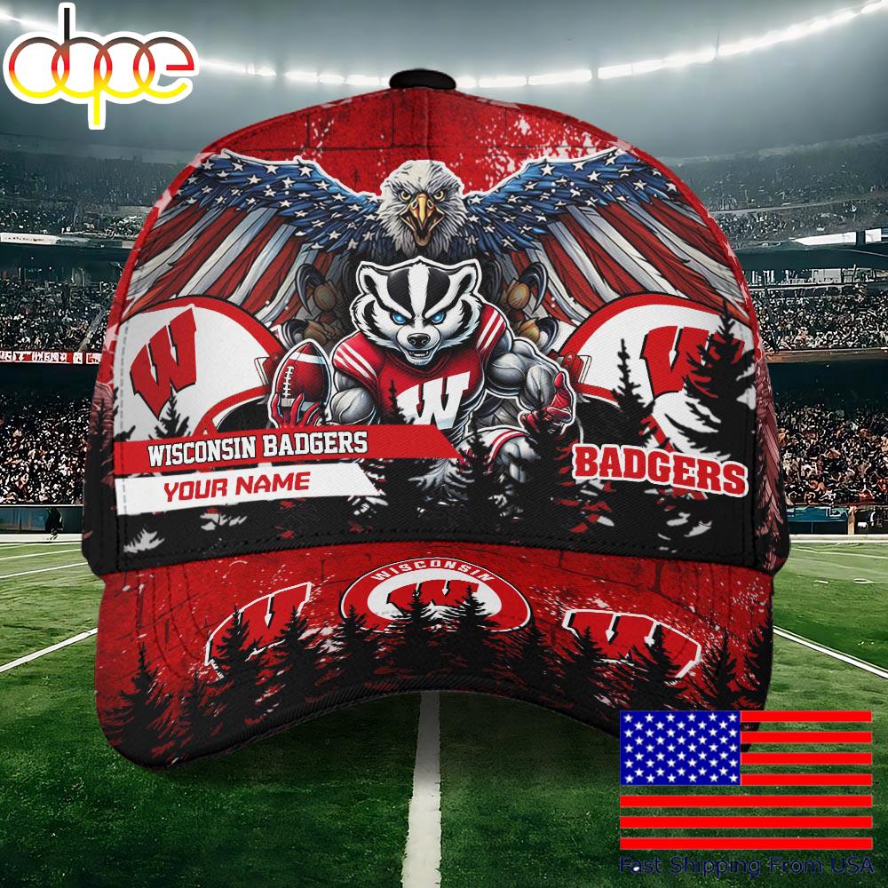 Sportswearmerch Wisconsin Badgers NCAA Classic Cap For Fan